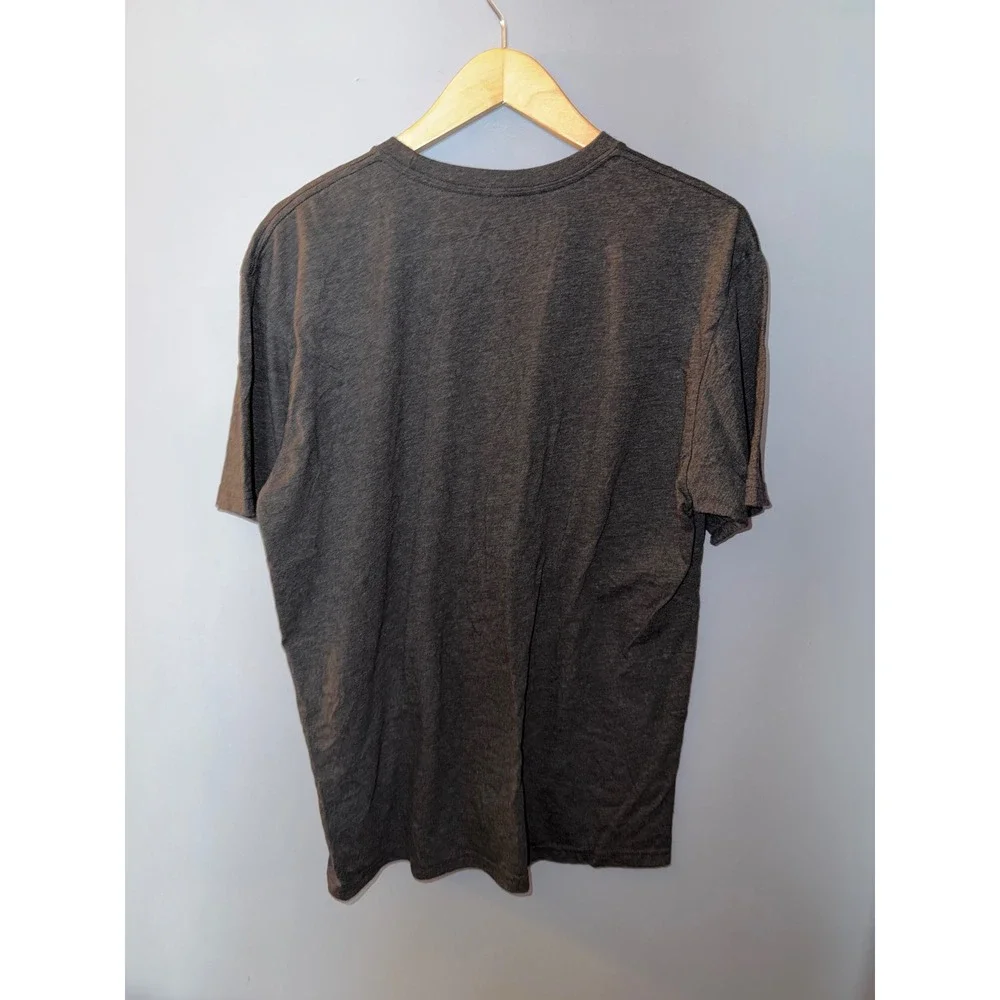 Magnolia Market Waco Texas Silos Graphic T-Shirt Charcoal Gray‎ XL Fixer Upper